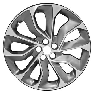 CCI® - 10-Spoke Machined Medium Charcoal 18x8 Alloy Factory Wheel - Remanufactured