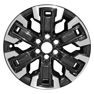 CCI® - 6 Split-Spoke Machined Gloss Black 17x7.5 Alloy Factory Wheel - Remanufactured