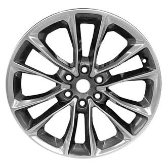 CCI® - 12 I-Spoke Polished Dark Charcoal 22x9 Alloy Factory Wheel - Remanufactured