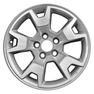 CCI® - 5 Split-Spoke Machined Medium Charcoal Metallic with Inserts 18x8 Alloy Factory Wheel - Remanufactured