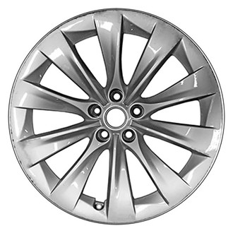 CCI® - 10 Turbine-Spoke Silver 20x10 Alloy Factory Wheel - Remanufactured