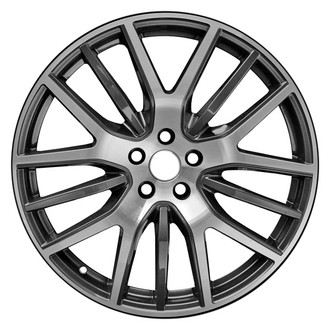 CCI® - 15-Spoke Machined and Dark Charcoal 21x9 Alloy Factory Wheel - Remanufactured