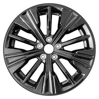 CCI® - 10-Slot Black with Machined Face 18x7 Alloy Factory Wheel - Remanufactured