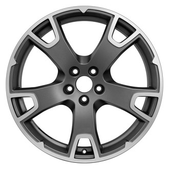 CCI® - Double 5-Spoke Machined and Medium Charcoal Metallic 20x9 Alloy Factory Wheel - Remanufactured