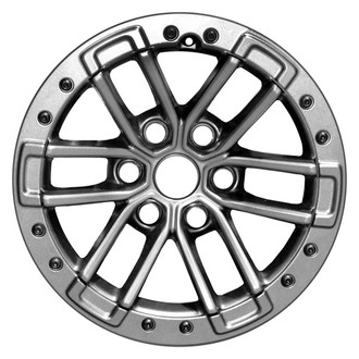 CCI® - 6 Double I-Spoke Machined and Dark Charcoal 17x8.5 Alloy Factory Wheel - Remanufactured