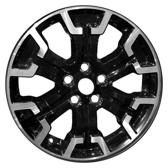CCI® - 6 I-Spoke Black with Machined Flange 18x7.5 Alloy Factory Wheel - Remanufactured