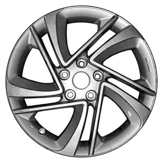 CCI® - 5 Double Spiral-Spoke Silver 17x7 Alloy Factory Wheel - Remanufactured