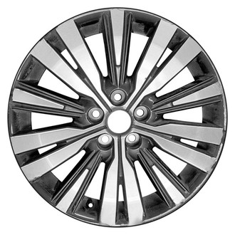 CCI® - 10 Alternating-Spoke Machined with Dark Metallic Charcoal Accents 18x7 Alloy Factory Wheel - Remanufactured