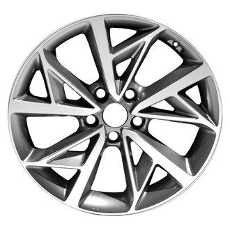 CCI® - 5 Split-Spoke Medium Charcoal with Machined Face 18x7.5 Alloy Factory Wheel - Remanufactured