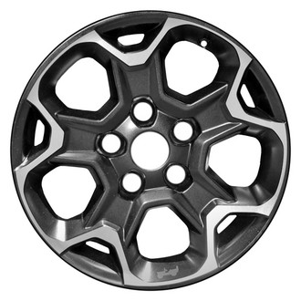 CCI® - 5 Y-Spoke Machined Gloss Black with Red Jeep Sticker 17x7.5 Alloy Factory Wheel - Remanufactured
