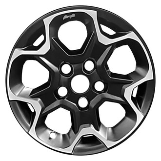 CCI® - 5 Y-Spoke Machined Black with Light Grey Jeep Sticker 17x7.5 Alloy Factory Wheel - Remanufactured