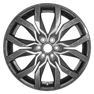 CCI® - 12-Spoke Machined and Dark Charcoal 20x8 Alloy Factory Wheel - Remanufactured