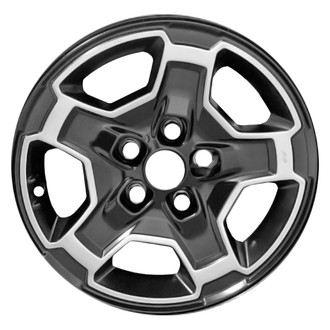 CCI® - 5-Spoke Polished Matte Black 17x7.5 Alloy Factory Wheel - Remanufactured