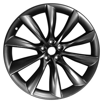 CCI® - 10 Turbine-Spoke Black 22x9 Alloy Factory Wheel - Remanufactured
