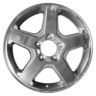 CCI® - 5-Spoke Charcoal with Machined Face 20x8 Alloy Factory Wheel - Remanufactured