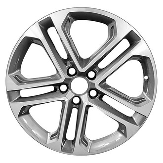 CCI® - 10 I-Spoke Machined Medium Charcoal Metallic 19x8 Alloy Factory Wheel - Remanufactured