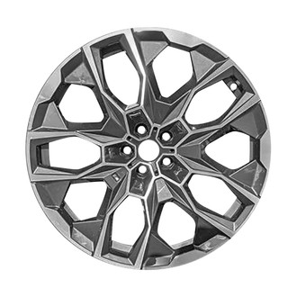 CCI® - 10 I-Spoke Machined Medium Metallic Charcoal 22x9.5 Alloy Factory Wheel - Remanufactured