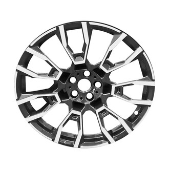 CCI® - 7 Double-Spoke Machined Medium Charcoal 21x9.5 Alloy Factory Wheel - Remanufactured