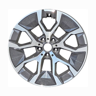 CCI® - 5 Split-Spoke Machined Dark Charcoal 19x8.5 Alloy Factory Wheel - Remanufactured