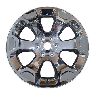 CCI® - 6 I-Spoke Black Chrome Clad 20x9 Alloy Factory Wheel - Replica