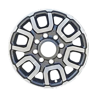 CCI® - 12-Slot Polished Black Satin 18x8 Alloy Factory Wheel - Remanufactured