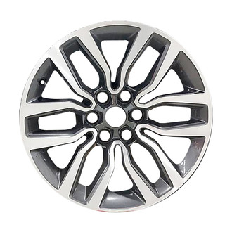 CCI® - 6 Split-Spoke Machined Dark Metallic Charcoal 20x9 Alloy Factory Wheel - Remanufactured