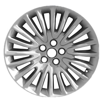 CCI® - 20-Spoke Painted Light Silver Metallic 18x8 Alloy Factory Wheel - Remanufactured