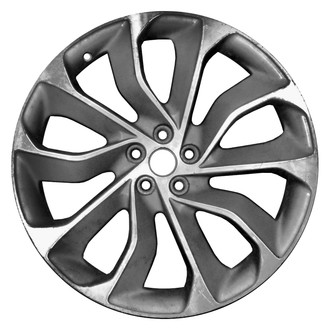 CCI® - 10 Spiral-Spoke Silver with Machined Face 21x9 Alloy Factory Wheel - Remanufactured