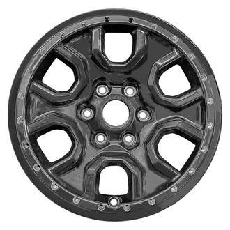 CCI® - 6 I-Spoke Painted Gloss Black 17x8.5 Alloy Factory Wheel - Remanufactured