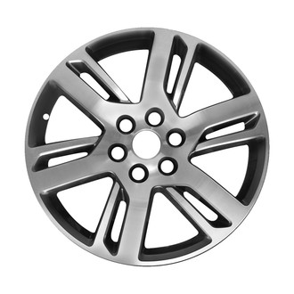 CCI® - 6 Split-Spoke Machined Dark Charcoal Metallic 20x8.5 Alloy Factory Wheel - Remanufactured