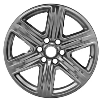 CCI® - 6-Spoke Painted Gloss Black 20x8.5 Alloy Factory Wheel - Remanufactured