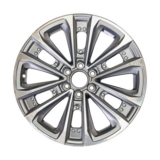 CCI® - 12 I-Spoke Machined Dark Silver 21x9.5 Alloy Factory Wheel - Remanufactured