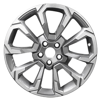 CCI® - 12 I-Spoke Machined Light Charcoal Metallic 21x9.5 Alloy Factory Wheel - Remanufactured