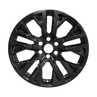 CCI® - Double 5-Spoke Black 22x9 Alloy Factory Wheel - Replica