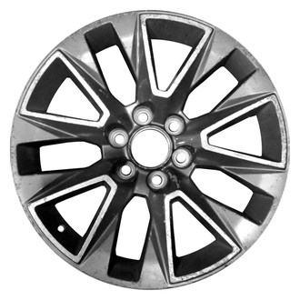 CCI® - Double 5-Spoke Machined Medium Charcoal 20x9 Alloy Factory Wheel - Replica