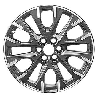 CCI® - 12 I-Spoke Machined Black Metallic 20x8 Alloy Factory Wheel - Remanufactured