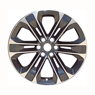 CCI® - 6 Double-Spoke Machined Black 22x9.5 Alloy Factory Wheel - Remanufactured