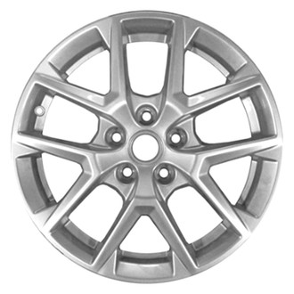 CCI® - 5 Split-Spoke Sparkle Silver 17x7 Alloy Factory Wheel - Replica