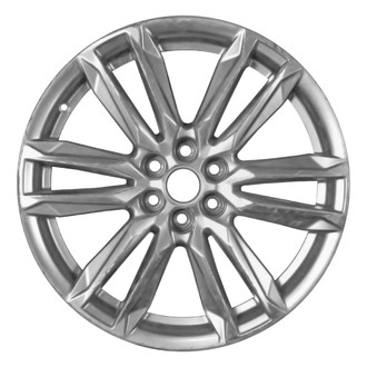 CCI® - 6 Double-Spoke Painted Medium Silver Metallic 20x8 Alloy Factory Wheel - Remanufactured