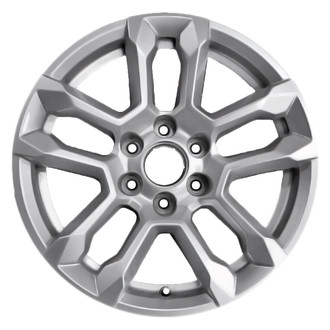 CCI® - Double 5-Spoke Painted Sparkle Silver Metallic 18x8.5 Alloy Factory Wheel - Remanufactured