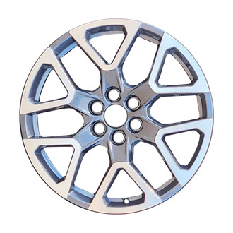 CCI® - 6 Split-Spoke Machined Medium Metallic Charcoal 20x8 Alloy Factory Wheel - Remanufactured