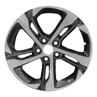 CCI® - 5 Split-Spoke Machined Black Metallic 18x7.5 Alloy Factory Wheel - Remanufactured
