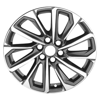 CCI® - 12 I-Spoke Machined Dark Charcoal 20x9 Alloy Factory Wheel - Remanufactured