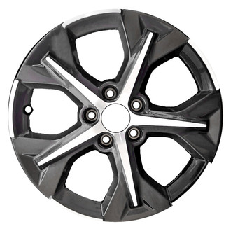 CCI® - 5-Spoke Machined Dark Charcoal Metallic 17x6.5 Alloy Factory Wheel - Remanufactured