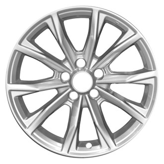 CCI® - 10-Spoke Painted Medium Sparkle Silver Metallic 18x7.5 Alloy Factory Wheel - Remanufactured
