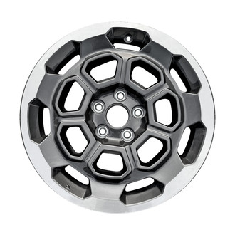 CCI® - 14-Slot Machined Flange Medium Charcoal Metallic 18x8 Alloy Factory Wheel - Remanufactured
