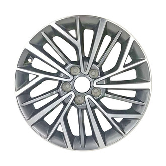 CCI® - 20 Spiral-Spoke Machined/Medium Charcoal Metallic 18x7 Alloy Factory Wheel - Remanufactured