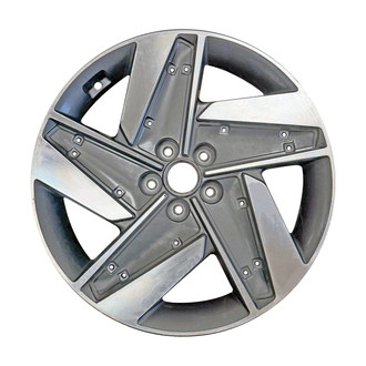 CCI® - 5-Spoke Machined Medium Charcoal Metallic 19x7.5 Alloy Factory Wheel - Remanufactured