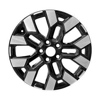 CCI® - 5 Split-Spoke Machined Gloss Black 18x7.5 Alloy Factory Wheel - Replica