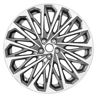 CCI® - 15 I-Spoke Machined Dark Bluish Charcoal 21x8.5 Alloy Factory Wheel - Remanufactured